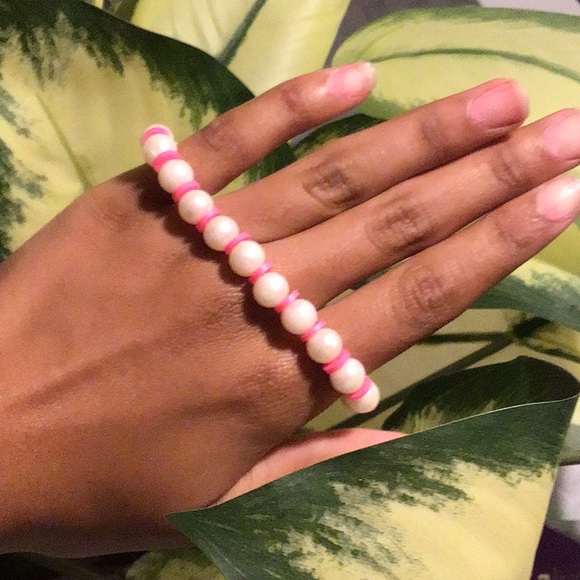 Clay bead bracelet - Picture 2 of 6